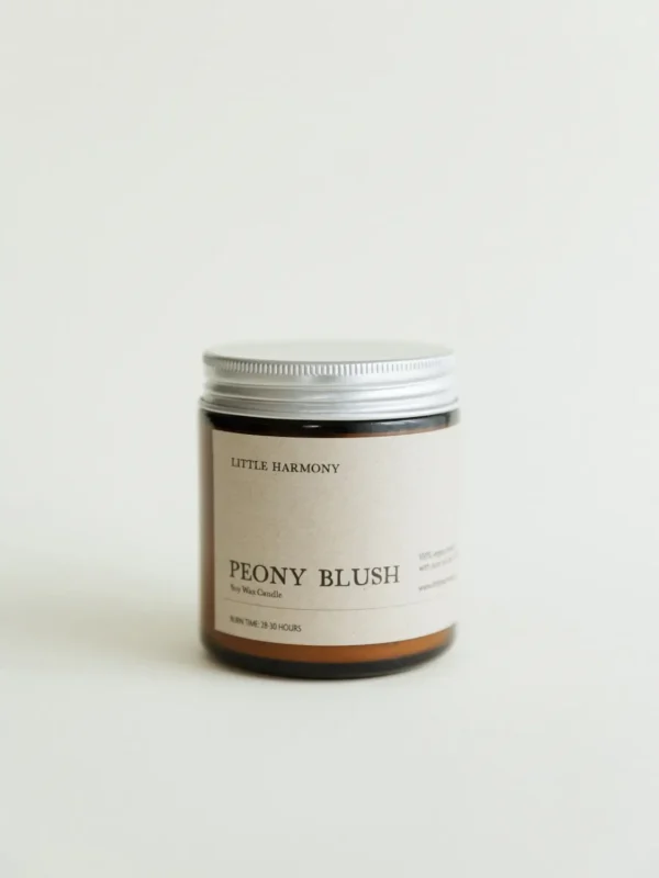 Peony Blush szójagyertya