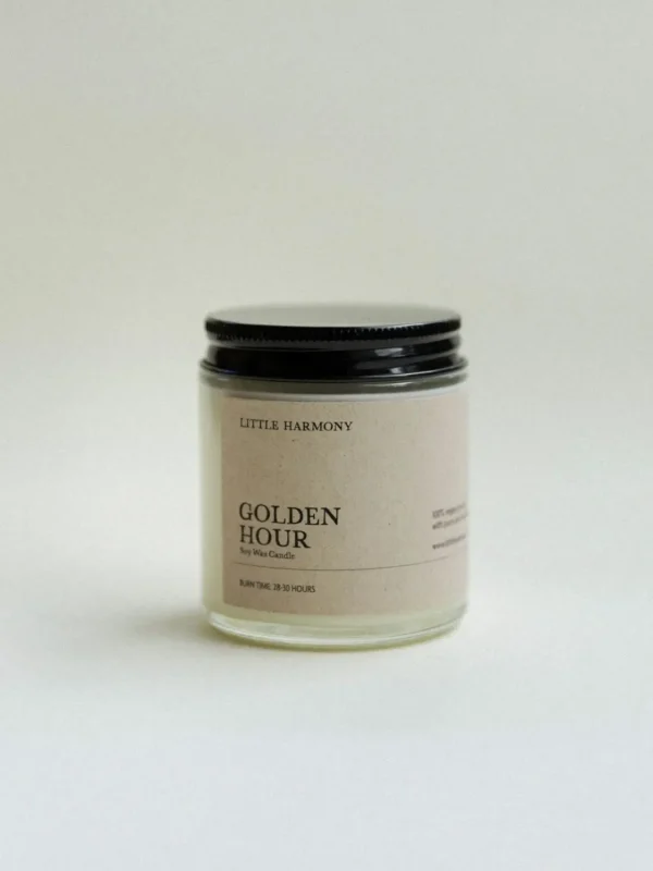 Golden hour szójagyertya - 100g