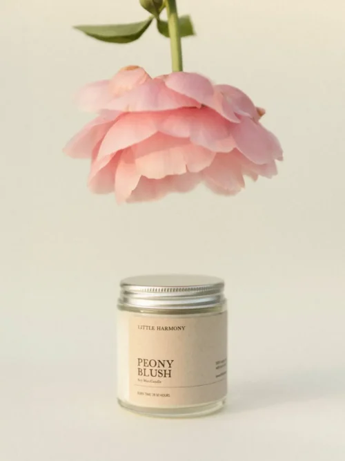 Peony Blush szójagyertya
