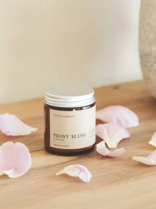 Peony Blush szójagyertya